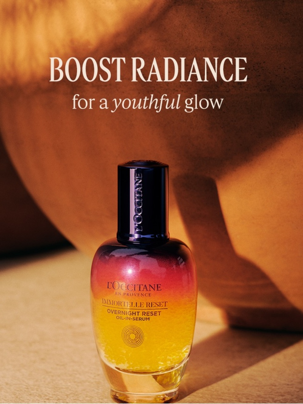 L'OCCITANE IMMORTELLE OVERNIGHT RESET OIL-IN-SERUM